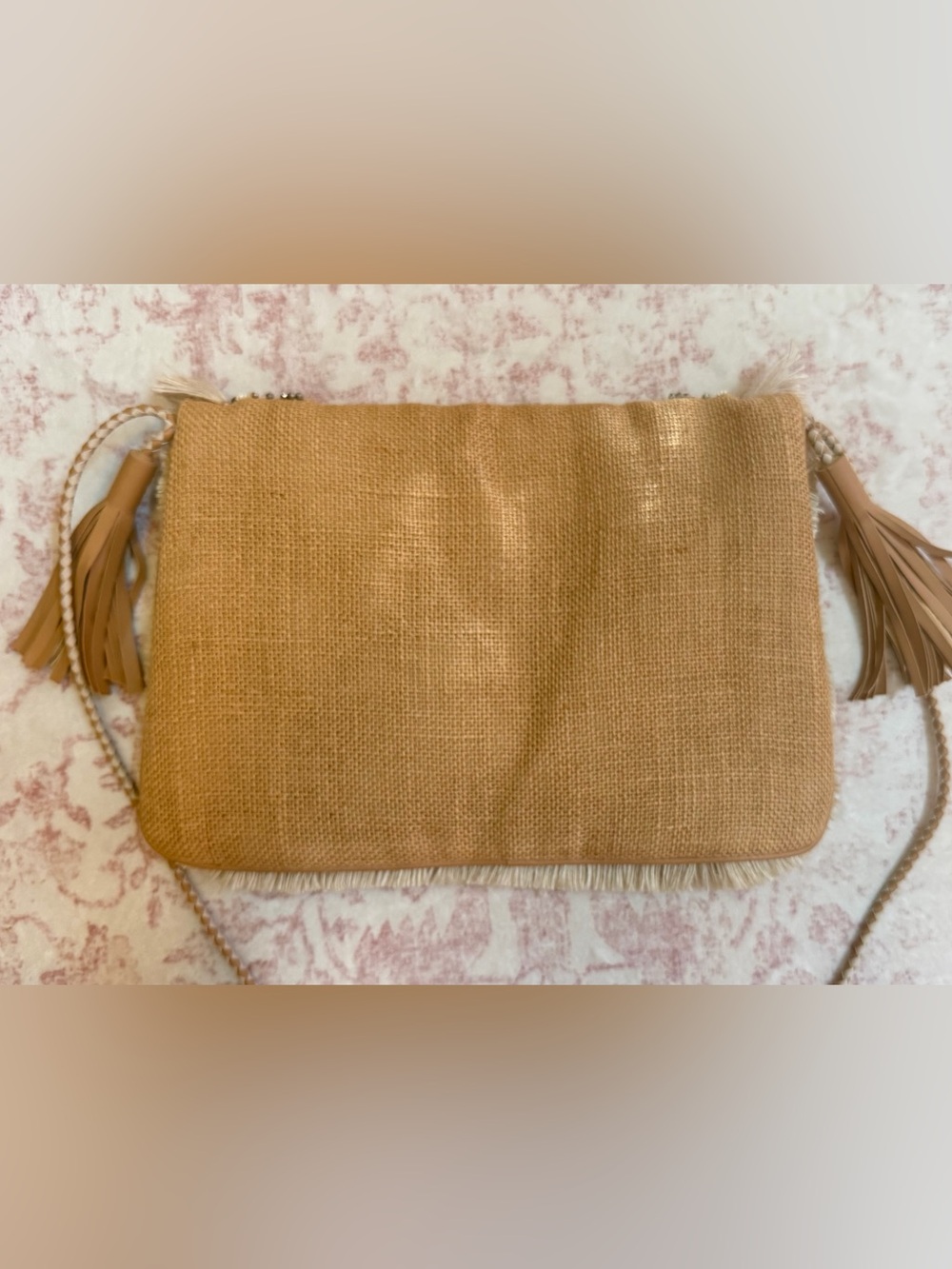 SHASHI Leela Clutch NWOT - Picture 4 of 12